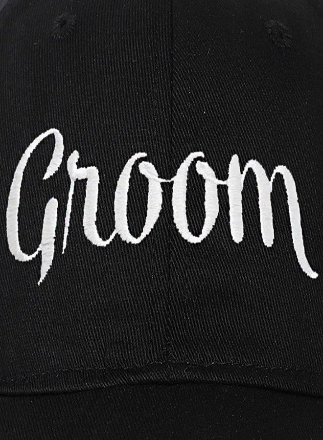 ZUYYON Matching Bride & Groom Baseball Caps Embroidered Baseball Hats Bridal Gift, Newlywed Honeymoon Wedding Gift - Image 3